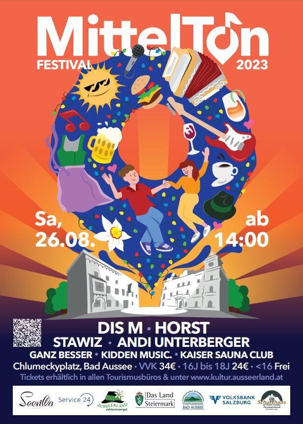Plakat MittelTon Festival 2023