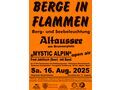 Berge in Flammen Plakat 2025 OK fbg