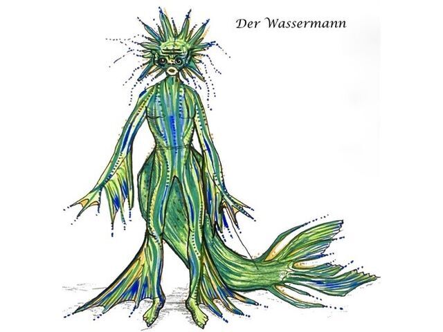 Wassermann Kostüm