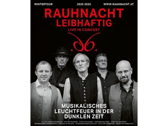 Rauhnachtkonzert schwarz-weiß 2026 (c) Karl Steinegger